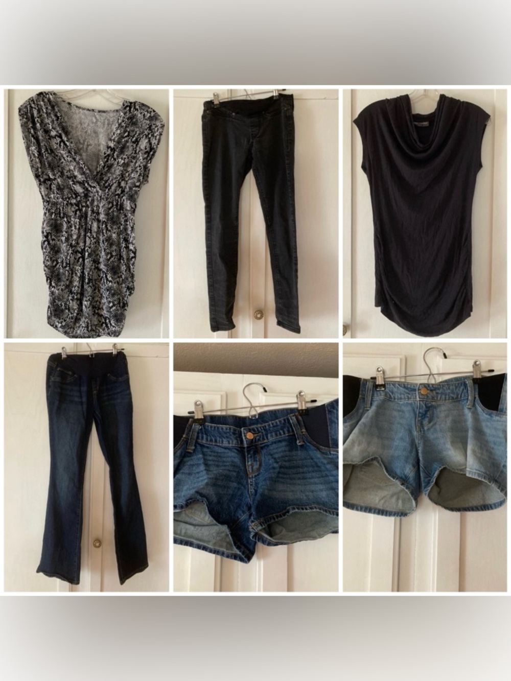 Bundle of 6 Maternity Clothes Size S